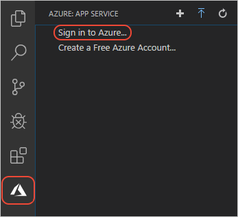 Azure App Service Screen Shot